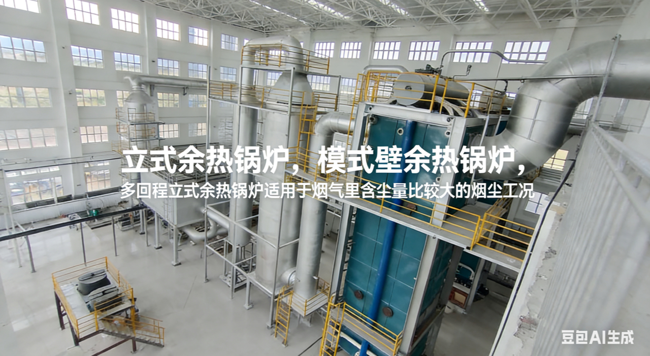 2吨立式余热锅炉